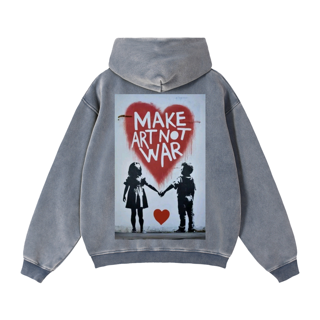 Zip-Through Boxy Fleece Hoodie