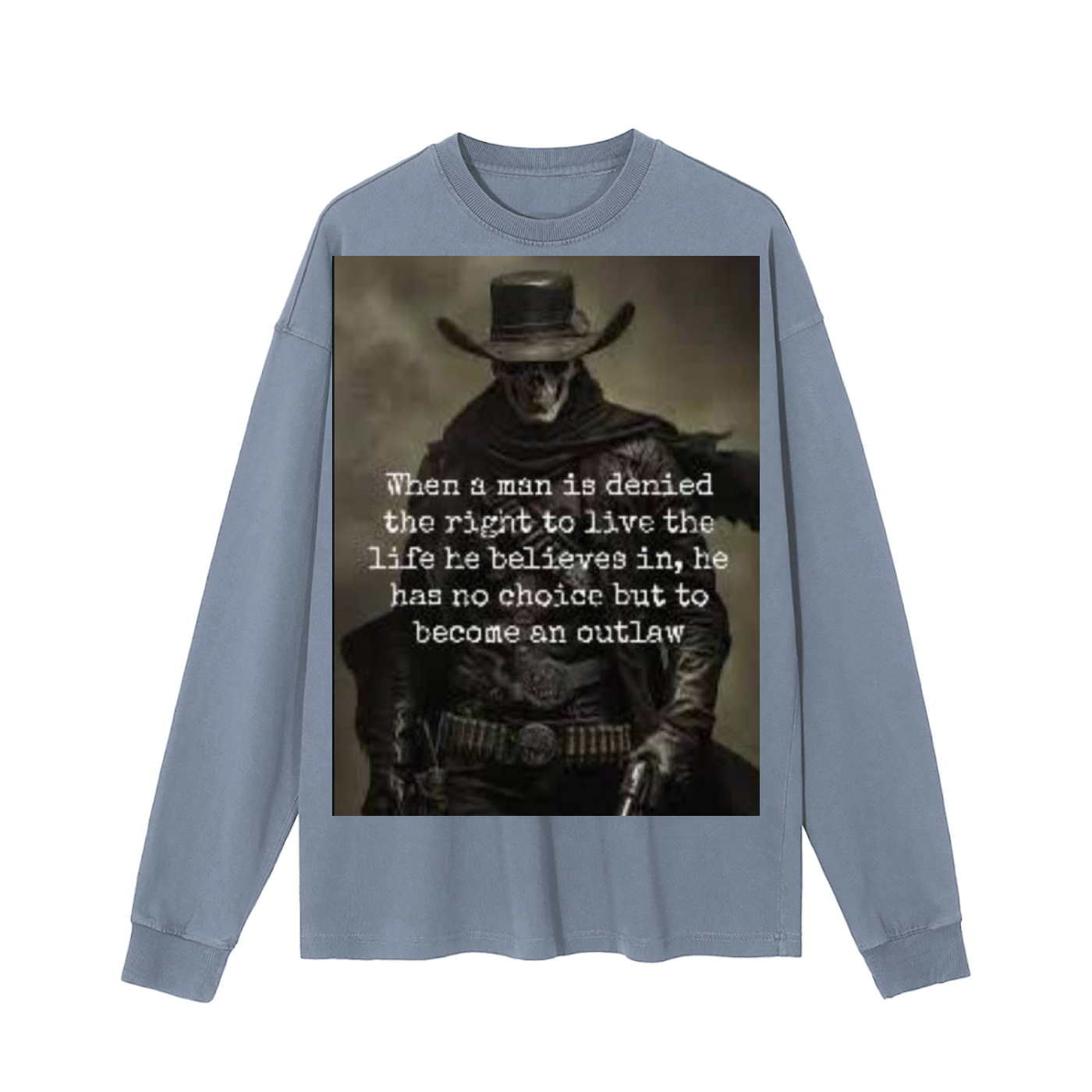 Vintage Washed Long Sleeve T-Shirt