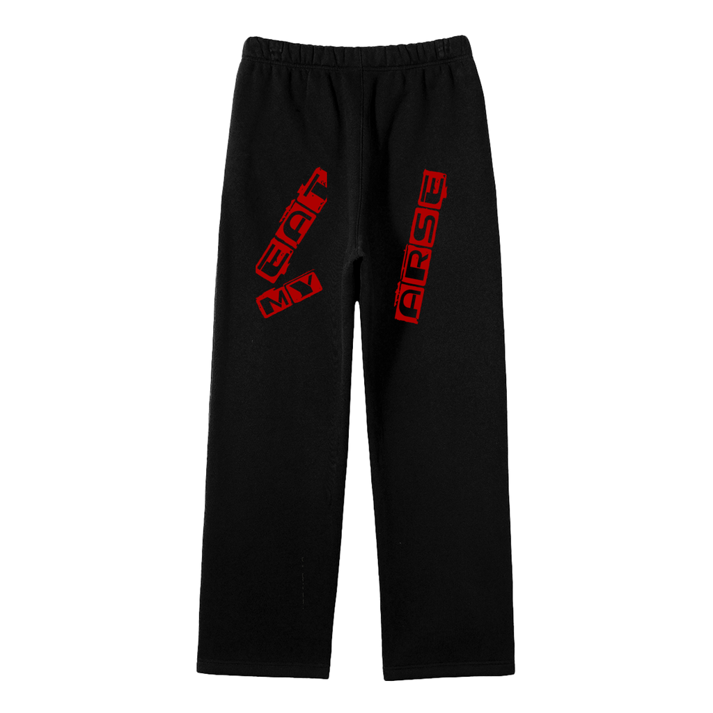 "Eat my arse","beware gang member",My hot box,Anarchism,Activism,Globally United