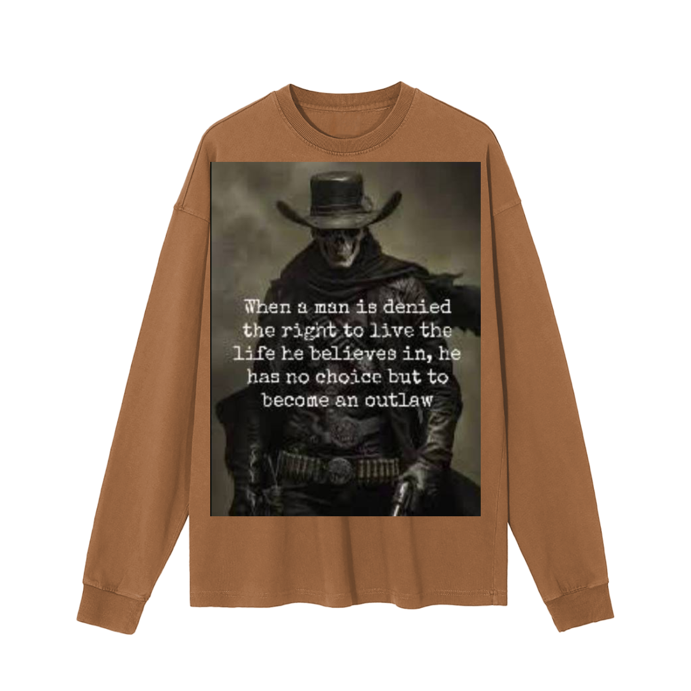 Vintage Washed Long Sleeve T-Shirt