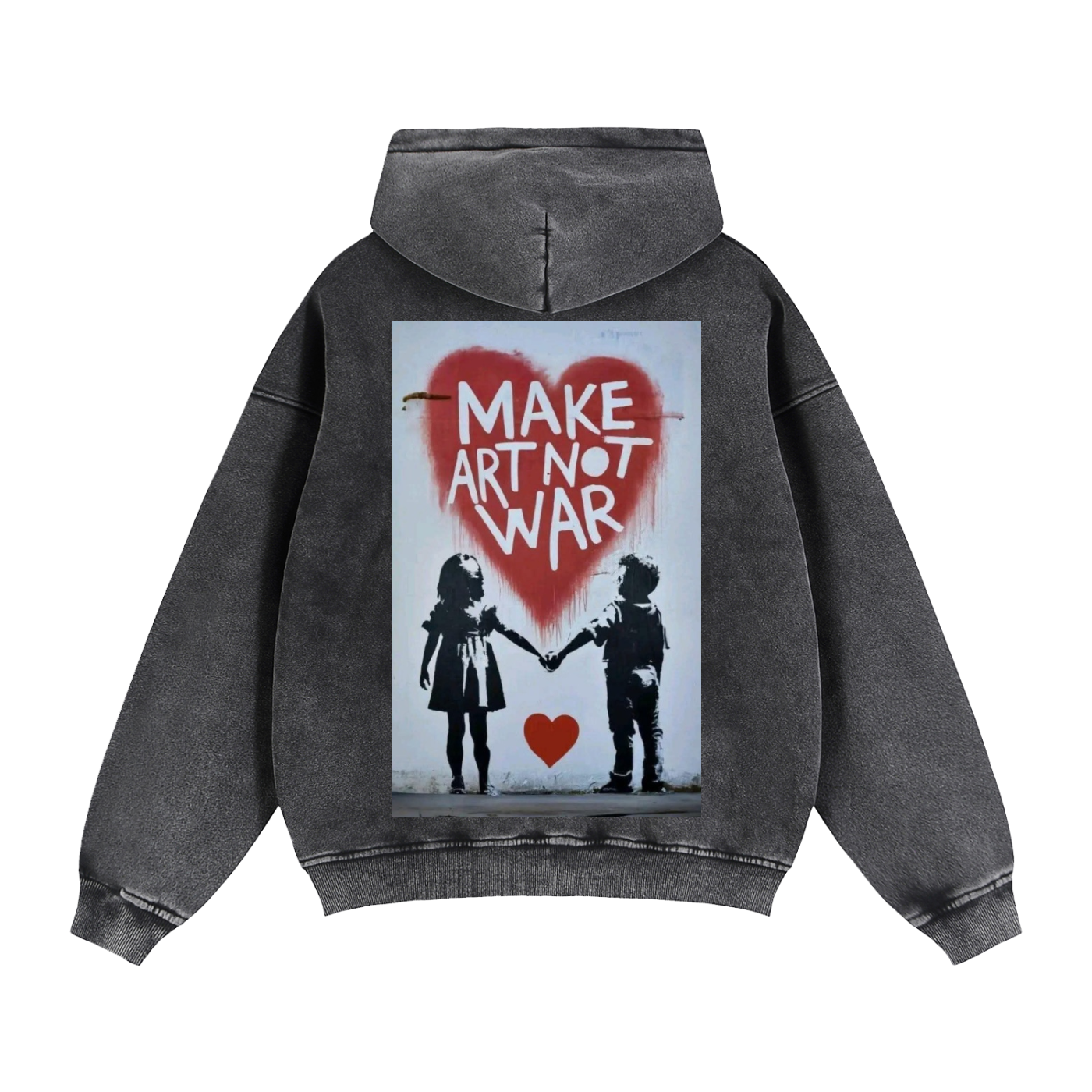 Zip-Through Boxy Fleece Hoodie